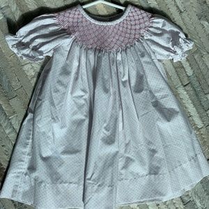 Polka Dot Smocked New Zuccini Dress 18M
